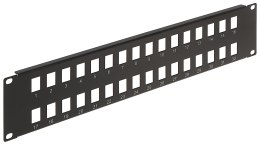 PATCH PANEL KEYSTONE PP-32/FX/2U