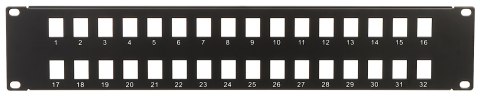 PATCH PANEL KEYSTONE PP-32/FX/2U
