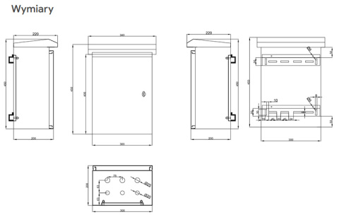 WH3204 - obudowa hermetyczna