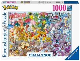 Ravensburger Puzzle 2D 1000 elementów: Challenge Pokémon 15166