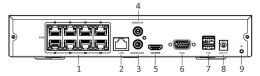 Rejestrator IP Hilook by Hikvision 8 kanałowy 5MP NVR-8CH-5MP/8P