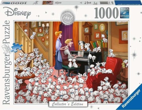 Ravensburger Puzzle 2D 1000 elementów: Walt Disney. 101 Dalmatyńczyków 13973