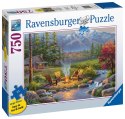 Ravensburger Puzzle 2D Duży Format: Brzeg rzeki 750 elementów 16445