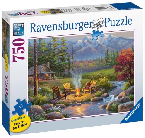 Ravensburger Puzzle 2D Duży Format: Brzeg rzeki 750 elementów 16445