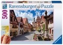 Ravensburger Puzzle 2D duży format: Rothenburg 500 elementów 13607