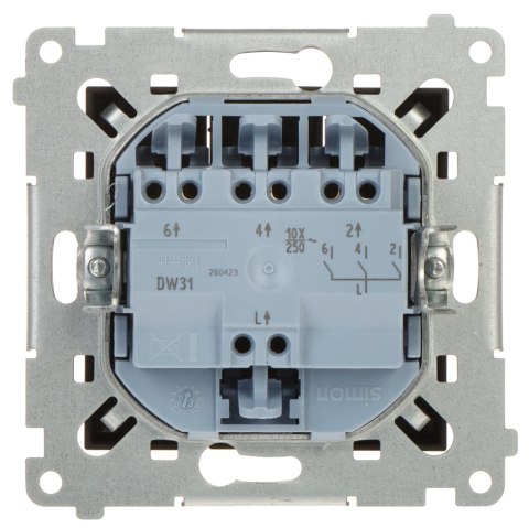 ŁĄCZNIK POTRÓJNY DW31.01/49-SIMON54 250 V 10 A