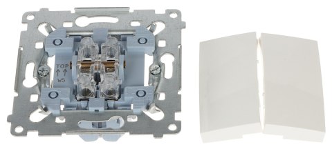 ŁĄCZNIK ŚWIECZNIKOWY PODWÓJNY DW5.01/11-SIMON54 250 V 10 A