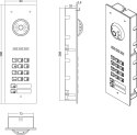 ACO COMO-PRO-V1 panel podtynk 1-lokatorski