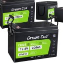 AKUMULATOR LITOWO-ŻELAZOWO-FOSFORANOWY LiFePO4 Green Cell 12.8V 200Ah CAV04S