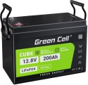 AKUMULATOR LITOWO-ŻELAZOWO-FOSFORANOWY LiFePO4 Green Cell 12.8V 200Ah CAV04S