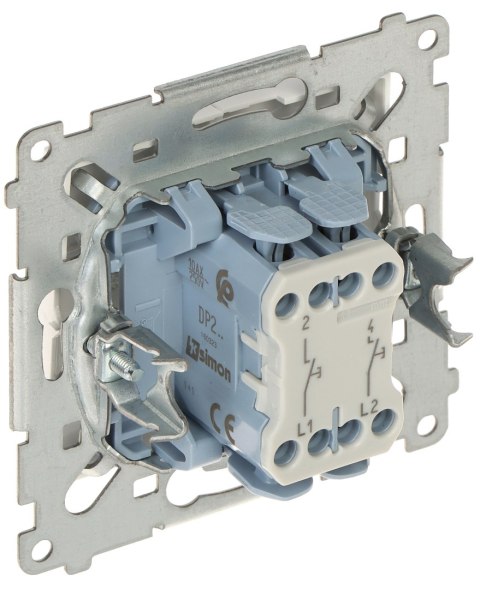 PRZYCISK PODWÓJNY CHWILOWY DP2.01/11-SIMON54 250 V 10 A