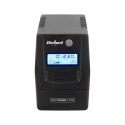 Zasilacz awaryjny komputerowy UPS REBEL model Nanopower Plus 1000 ( offline, 1000VA / 600W , 230 V , 50Hz , LCD , USB , RJ45 )