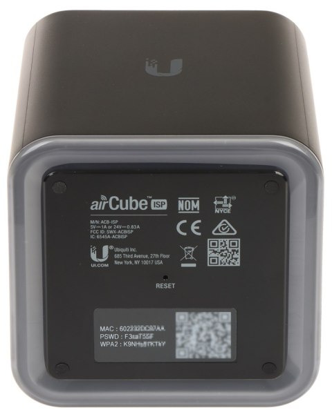 PUNKT DOSTĘPOWY +ROUTER ACB-ISP Wi-Fi 2.4 GHz 300 Mbps UBIQUITI