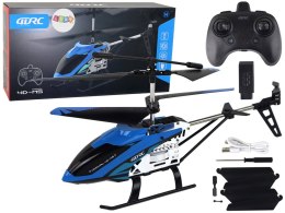 Aluminiowy Helikopter RC 2.4G Niebieski 26 Minut Lotu