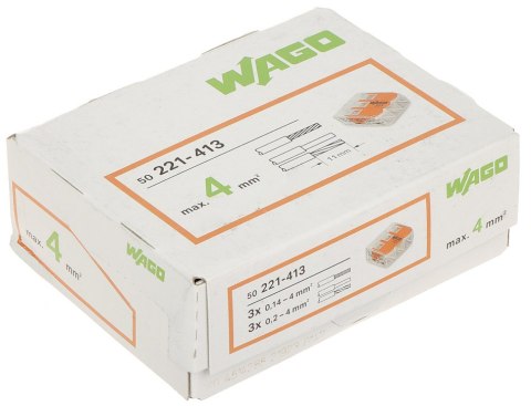 KOSTKA ELEKTRYCZNA WAGO-221-413*P50