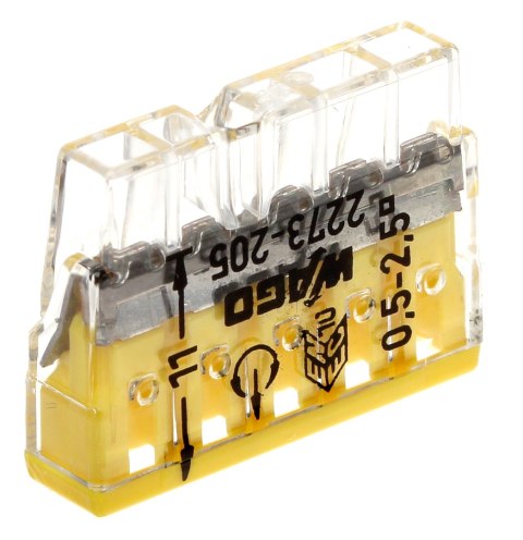 KOSTKA ELEKTRYCZNA WAGO-2273-205*P100