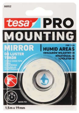 DWUSTRONNA TAŚMA MONTAŻOWA MOUNTING-PRO/MIRROR/1.5X19 TESA