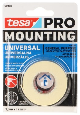 DWUSTRONNA TAŚMA MONTAŻOWA MOUNTING-PRO/UNIVERSAL/1.5X19 TESA