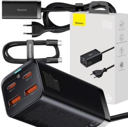 ŁADOWARKA SIECIOWA Baseus GaN 3 Pro Desktop Fast Charger CCGP000101 100W 2x USB-A 2x USB-C PD 3.0 QC 4.0+