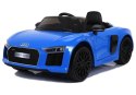 Auto na Akumulator Audi R8 Niebieskie Lakierowane