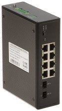 SWITCH PRZEMYSŁOWY POE GTX-PLM1-10-8G2SFP 8-PORTOWY SFP