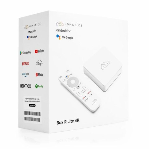 Android TV BOX Homatics R 4K Lite Android 11 WiFi