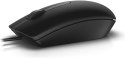 Mysz przewodowa Dell MS116 Wired Optical Mouse czarny