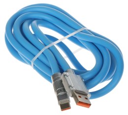 PRZEWÓD USB-W-C/USB-W-2M/BLUE 2 m